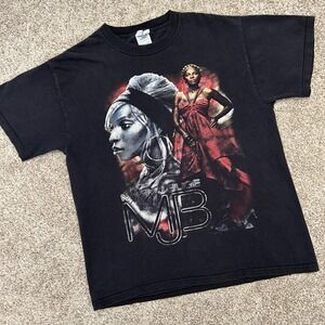Mary J Blige The Breakthrough Experience 2006 Tour Shirt Size Medium Double Side